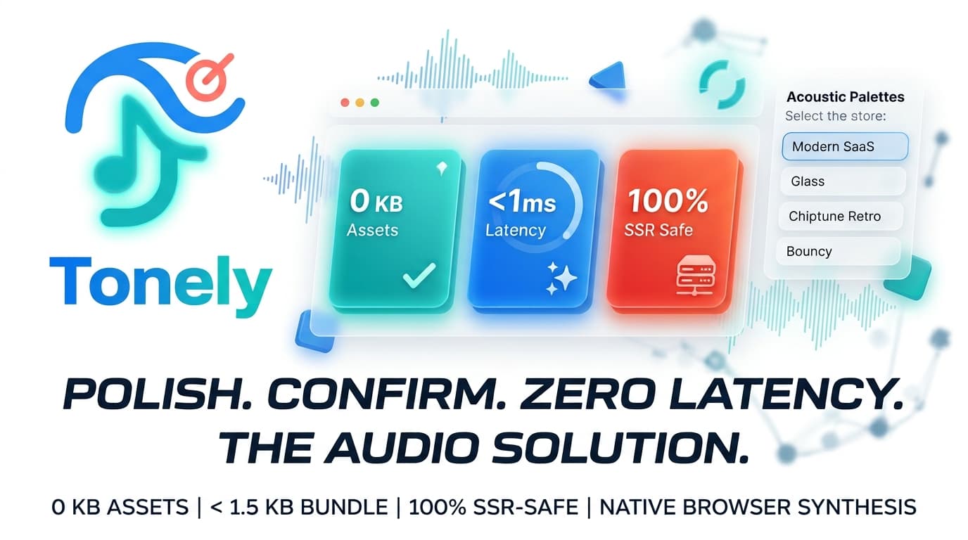 Tonely procedural sound effects library preview